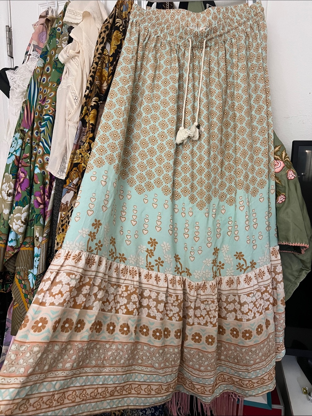 SPELL Sweet Nothings Maxi Skirt